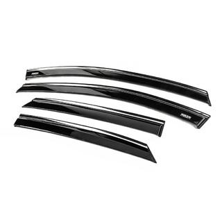 Window Deflectors with Chrome Trim (2024+, 4 pcs, Niken) photo 2