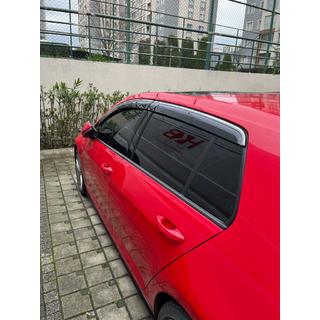 Window Deflectors with Chrome Trim HB (4 pcs, Sunplex Steinless) photo 1
