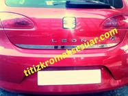 Seat Leon 2005-2012 Trunk trim stainless steel photo 2