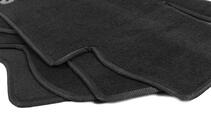 Tesla Model X 2015- Textile Floor Mats Premium (black) photo 3