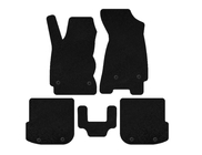 Audi A4 B5 1994–2001 Premium Textile Floor Mats (Sedan, Black) photo 1