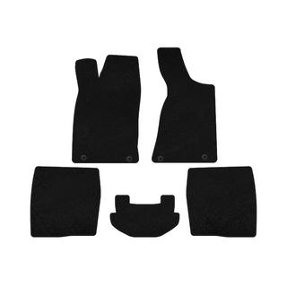Premium textile floor mats (1987-1991, Sedan, black) Audi 80/90 1987-1996 photo 1