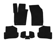 Audi A1 2010-2018 Textile Floor Mats Premium (HB, 3-Door, Black) photo 2