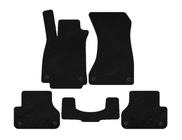 Audi A5 2016-2025 Premium V1 textile floor mats (Sedan, black) photo 1