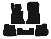 BMW 5 Series F10/F11 2010–2016 Textile Floor Mats Premium (2010-2013, Black) photo 1