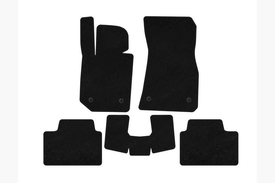 BMW 3 Series G20/G21 2018- Textile Floor Mats Premium (black) Image