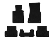 BMW 5 Series G30/G31 2017–2023 Textile Floor Mats Premium (black) photo 1