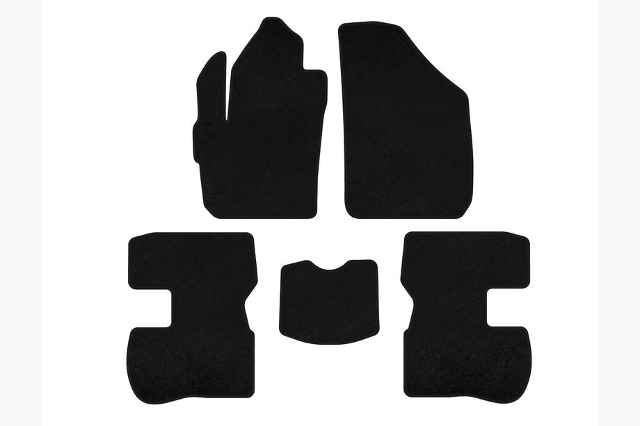 Chery Kimo 2007-2015 Textile Floor Mats Premium (Black) Image
