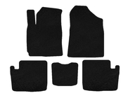 Chery Tiggo 1 2005-2016 Premium Textile Floor Mats (2005-2009, Black) photo 1