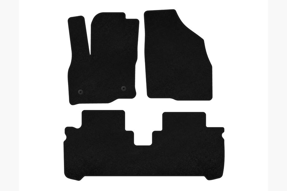Chevrolet Bolt 2016-2023 Textile Floor Mats Premium (Black) Image