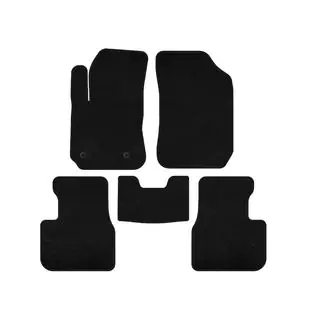 Textile Floor Mats Premium (Black) photo 2