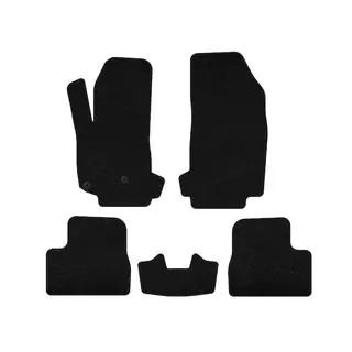 Textile Floor Mats Premium V-2 (Black) photo 2
