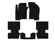 Dodge Caliber 2006-2011 Textile Floor Mats Premium (HB, Black) photo 1