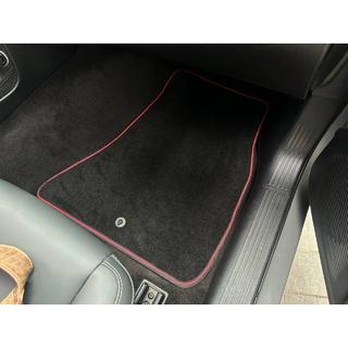 Textile Floor Mats Premium (Coupe, Black) Dodge Challenger 2008-2023 photo 2