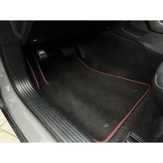 Textile Floor Mats Premium (Coupe, Black)