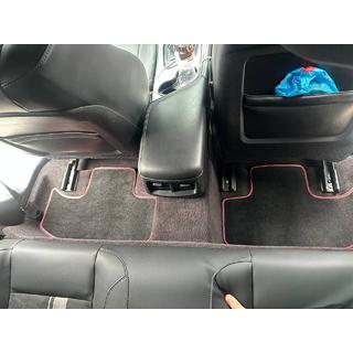 Textile Floor Mats Premium (Coupe, Black) Dodge Challenger 2008-2023 photo 3