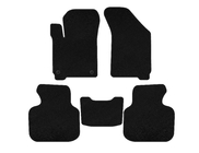Dodge Journey 2008-2020 Textile Floor Mats Premium (2011-2020, 7-Seater, Black) photo 2