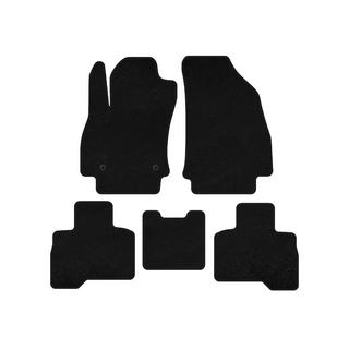 Premium Textile Floor Mats (For Qubo 2008-2016, Black) Fiat Fiorino/Qubo 2008-2024 photo 2