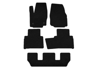 Ford Galaxy 2007-2015 Textile Floor Mats Premium (2 Rows, Black) photo 2