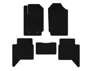 Ford Ranger 2011–2022 Textile Floor Mats Premium (Black) photo 1