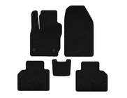 Ford Courier 2014-2023 Textile Floor Mats Premium (Black) photo 2