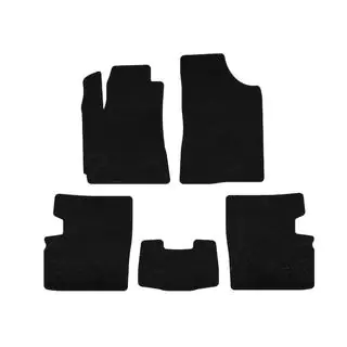 Textile Floor Mats Premium (2009-2014, HB, 5-Door, Black) Geely Emgrand EC7 2009- photo 2