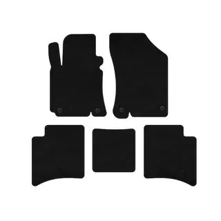 Textile Floor Mats Premium (Black) photo 1