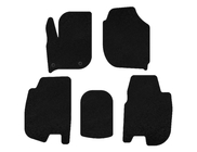 Honda FIT/Jazz 2014–2020 Textile Floor Mats Premium (HB, Black) photo 2