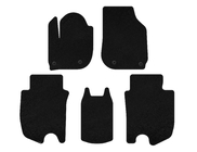 Honda FIT/Jazz 2014–2020 Textile Floor Mats Premium (HB, Hybrid, Black) photo 2