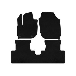 Textile Floor Mats Premium (Electric, Black) photo 1