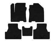 Hyundai Encino EV 2019- Textile Floor Mats Premium (2019-2020, Electric, Black) photo 2