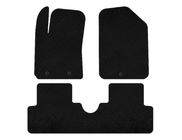 Hyundai I-10 2014-2017 Textile Floor Mats Premium (HB, Black) photo 2