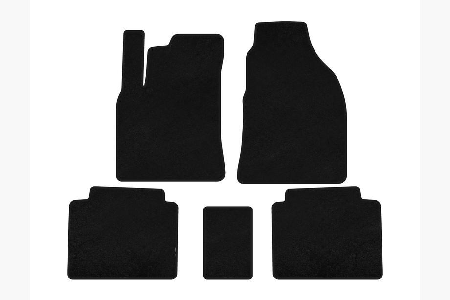 Hyundai Matrix 2001-2010 Textile Floor Mats Premium (Black) Image