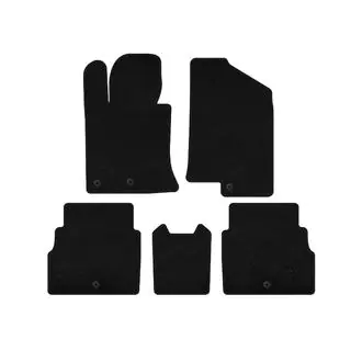 Textile Floor Mats Premium V2 (Black) photo 1
