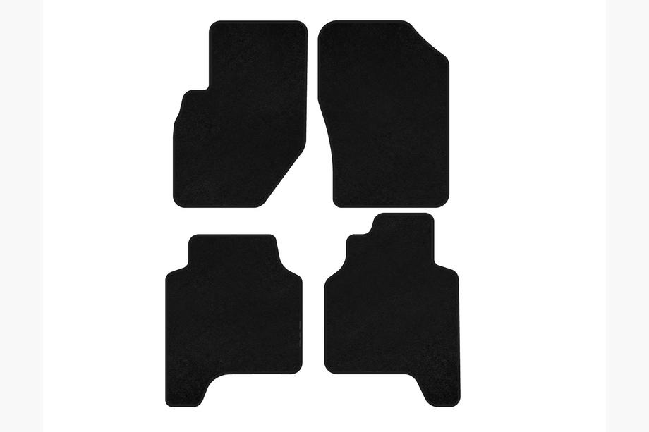 Hyundai Terracan 2001-2007 Textile Floor Mats Premium (Black) Image