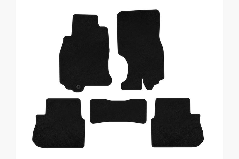 Infiniti FX 2003-2008 Textile Floor Mats Premium (Black) Image