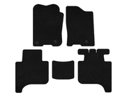 Infiniti QX56 2004-2010 Premium Textile Floor Mats (2 Rows, 2004-2008, Black) photo 1