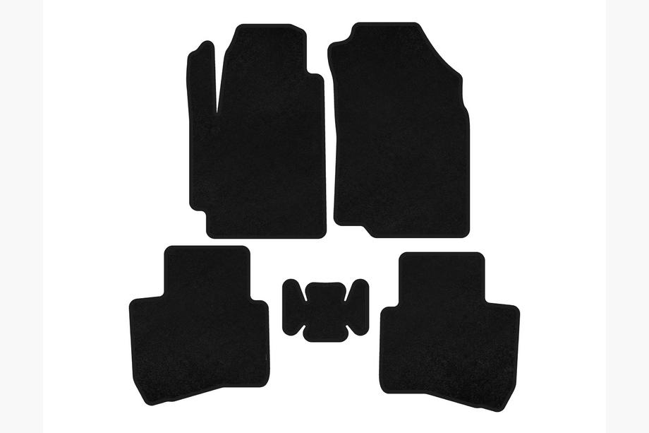JAC S2 2014-2020 Textile Floor Mats Premium (Black) Image