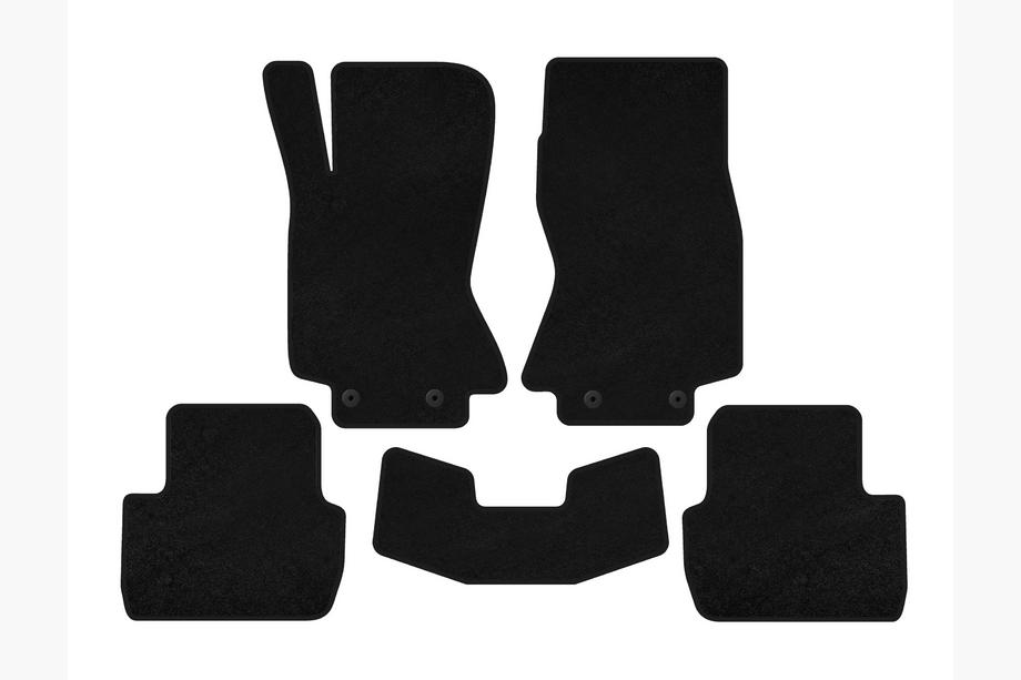 Jaguar S-Type 1999-2008 Textile Floor Mats Premium (black) Image