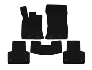 Jaguar XJ 2010- Textile Floor Mats Premium (Short, Black) photo 1