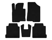 Kia Cadenza 2016- Textile Floor Mats Premium (black) photo 2