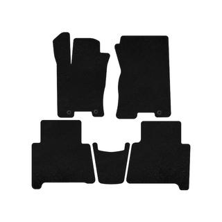 Textile Floor Mats Premium (2 Rows, Black) photo 1