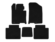 Kia Optima 2016- Textile Floor Mats Premium (black) photo 2