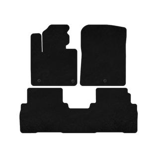 Textile Floor Mats Premium (2 Rows, 7-Seater, Black) photo 1