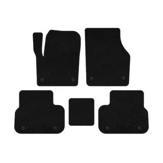 Premium Textile Floor Mats (2014-2019, 2 Rows, Black) Land Rover Discovery Sport 2014- photo 1
