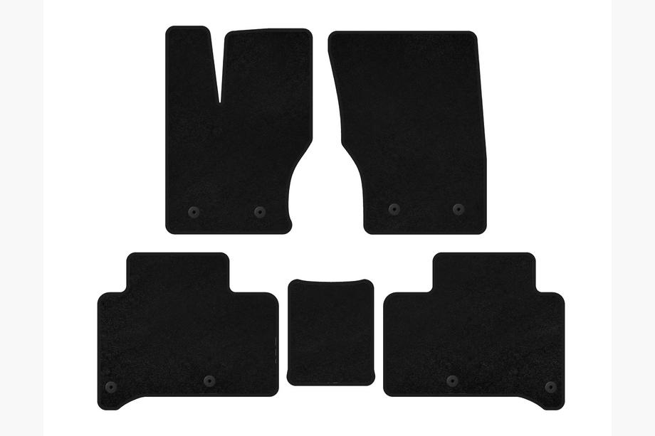 Range Rover Sport 2014-2022 Textile Floor Mats Premium (2013-2017, Black) Image