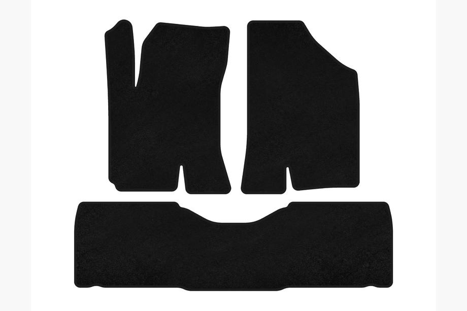 Leopaard CS9EV 2017- Textile Floor Mats Premium (6-Seater/Electric, Black) Image