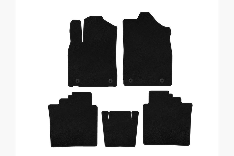 Lexus ES 2012-2018 Textile Floor Mats Premium (black) Image