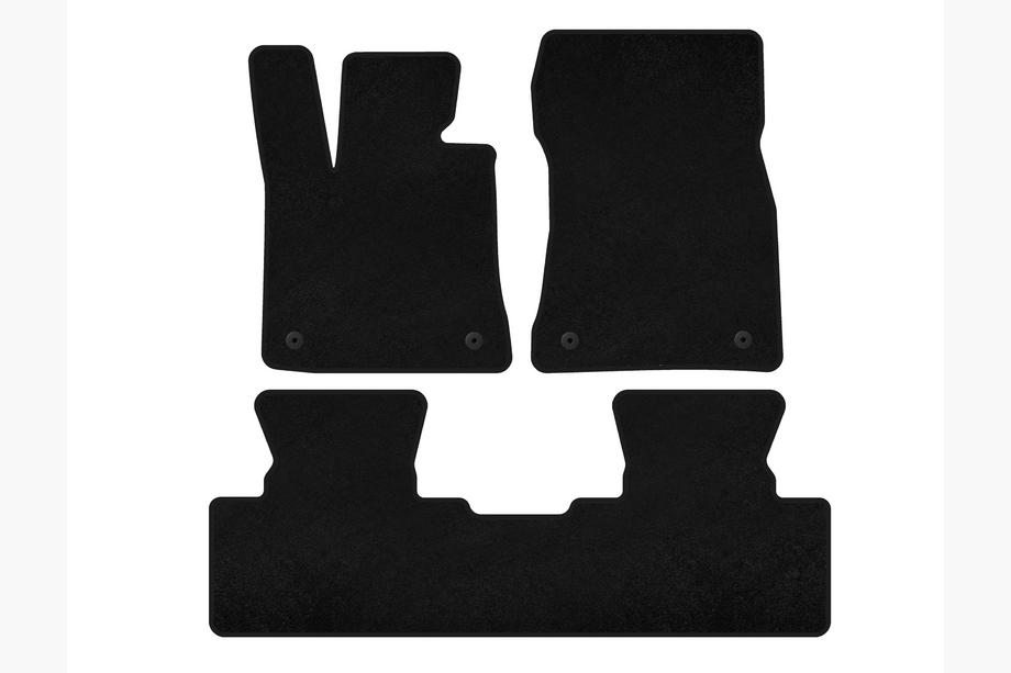 Lexus RX 2016-2022 Textile Floor Mats Premium (Black) Image