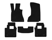 Maserati Quattroporte 2013-2023 Textile Floor Mats Premium (SD, Black) photo 1